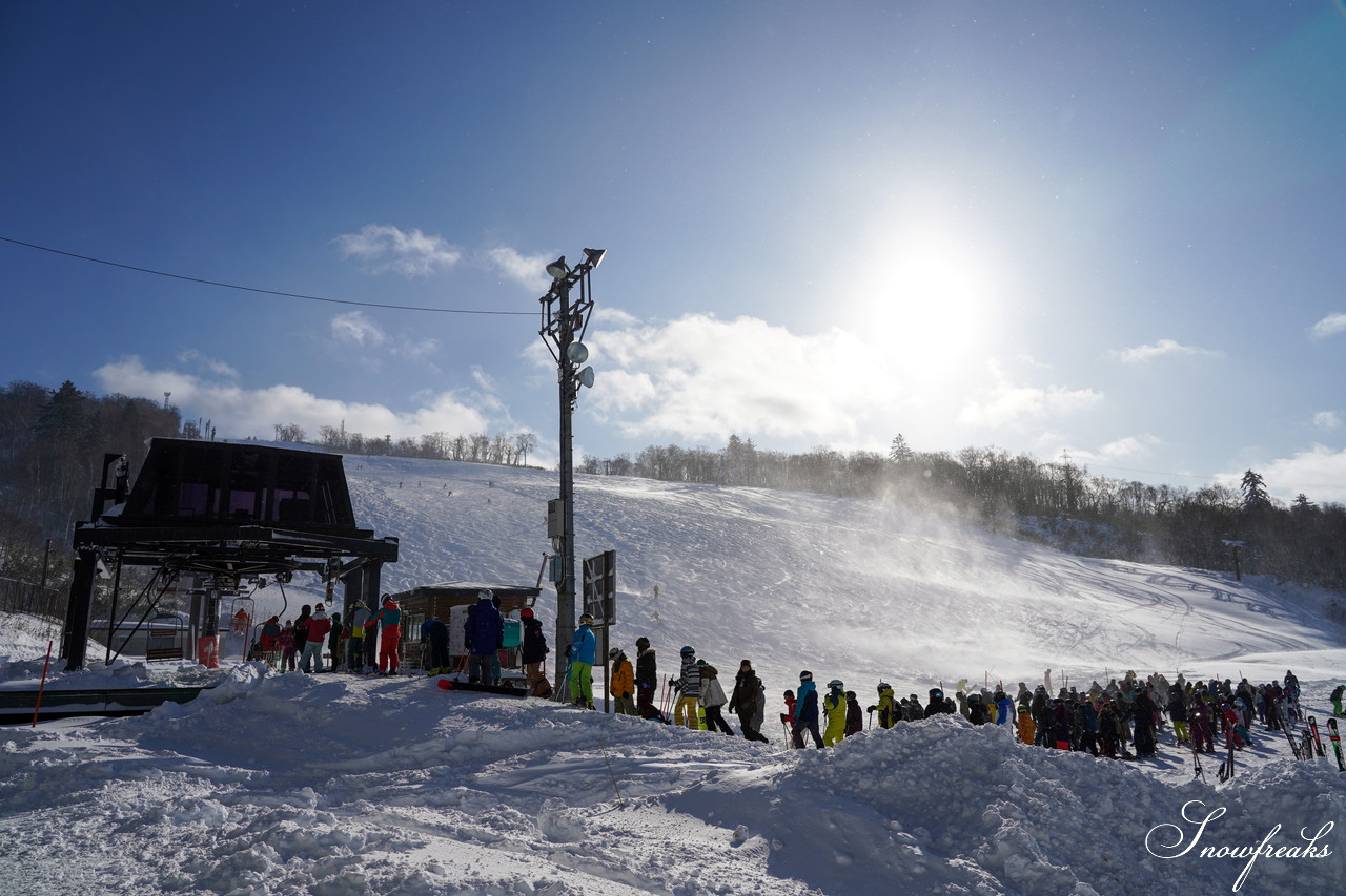 天然雪100％！本日、中山峠スキー場がゲレンデオープン♪ 2019-2020 北海道スキー＆スノーボードシーズンの開幕です(*^^)v